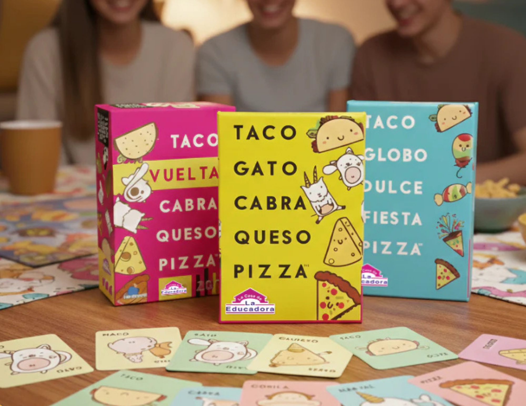 ¡La "Tacomanía" que conquistó nuestras mesas! ¿Ya conoces los juegos de la familia Taco?