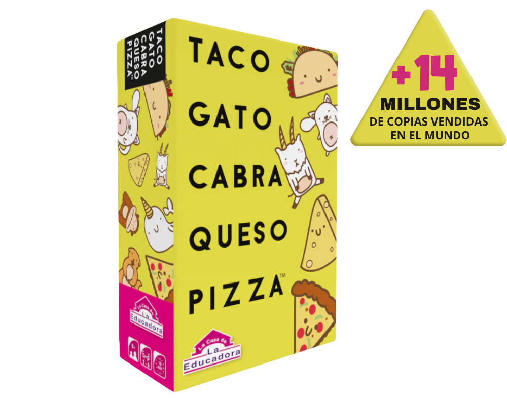 Taco, Gato, Cabra, Queso, Pizza En Español Blue Orange ™