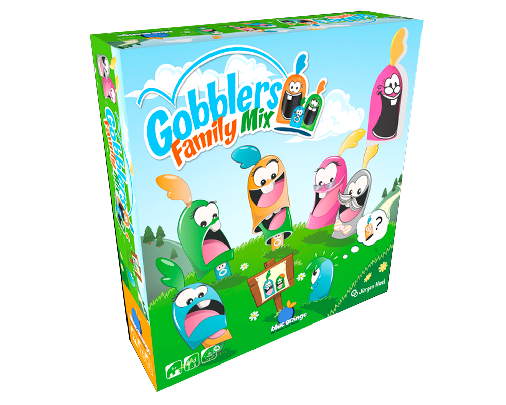 Gobblet Gobblers Family Mix Juego de Mesa Blue Orange