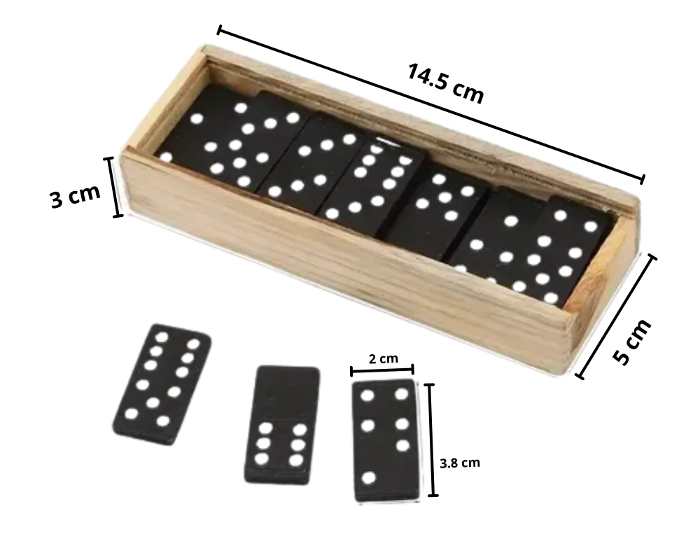 Dominó de Madera: Juegos de Salón