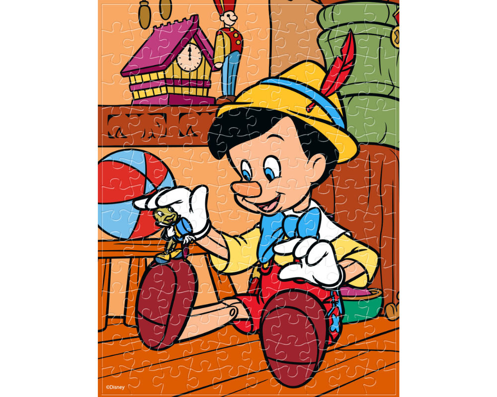 Rompecabezas Miniatura Pinocho 150 Piezas de Plástico Disney