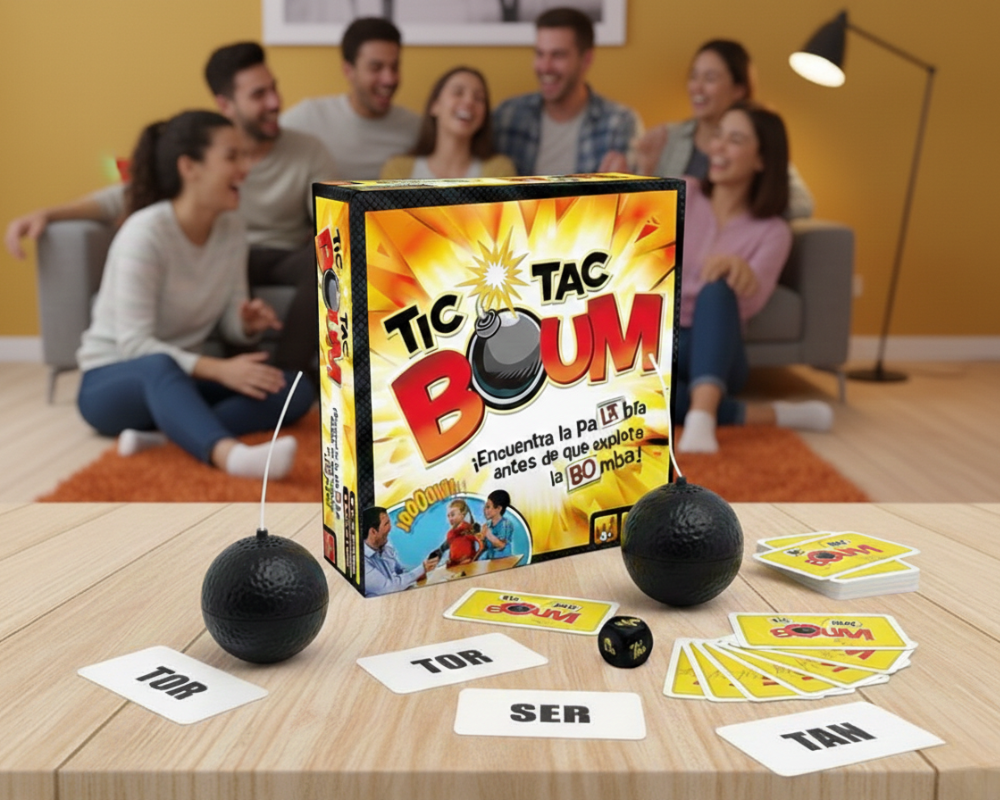 Tic Tac Boum: Juego de Mesa Goliath