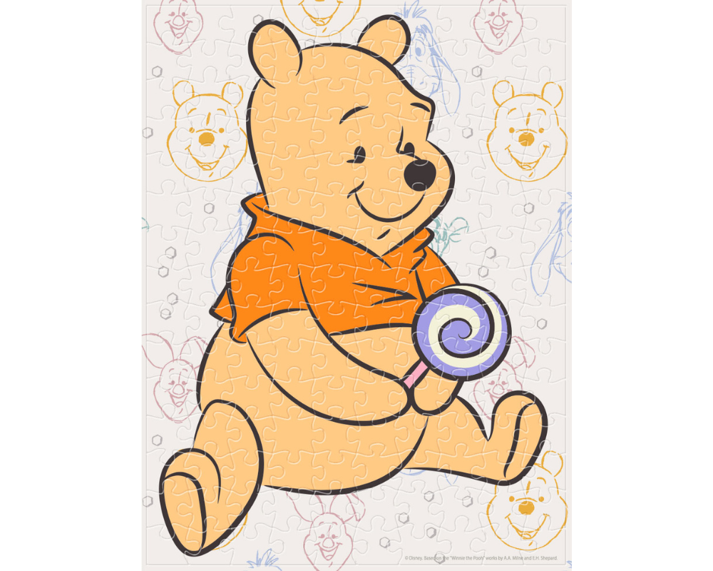 Rompecabezas Mini Winnie the Pooh 150 Piezas de Plástico de Disney