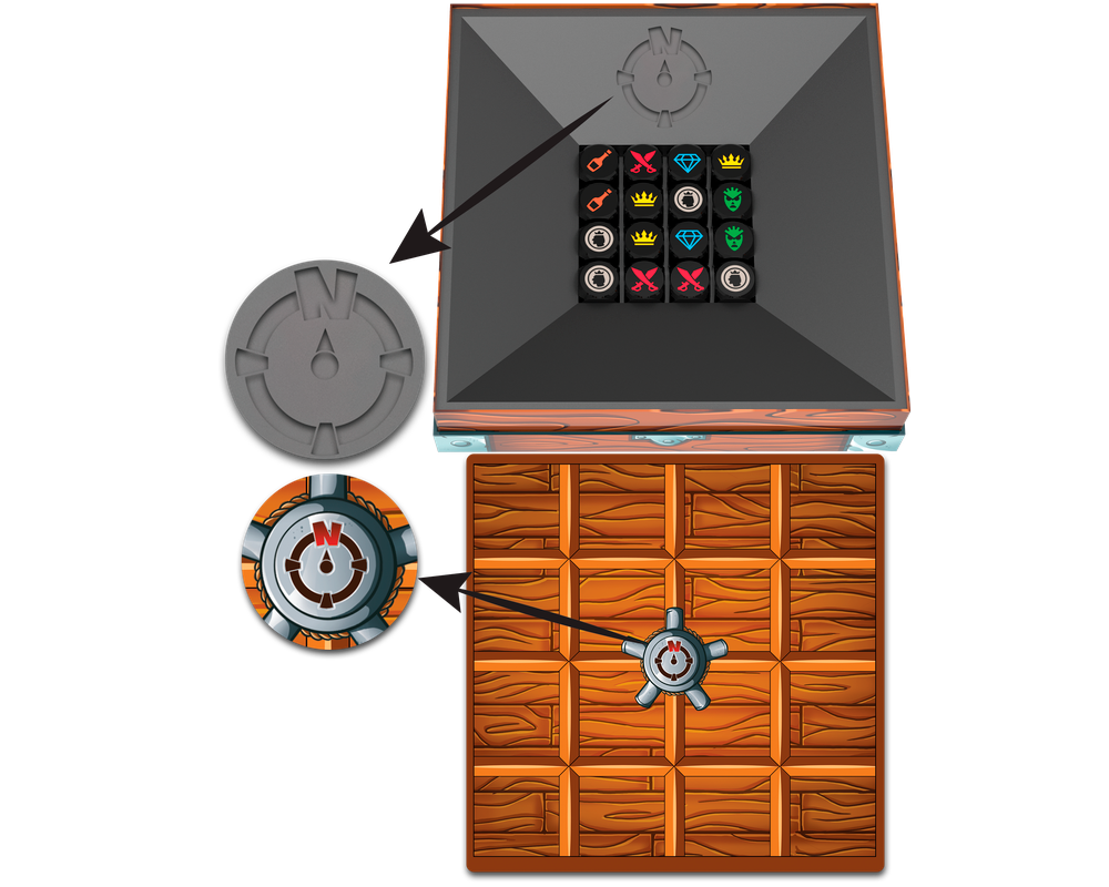 Pirate Box Juego de Mesa Blue Orange ™