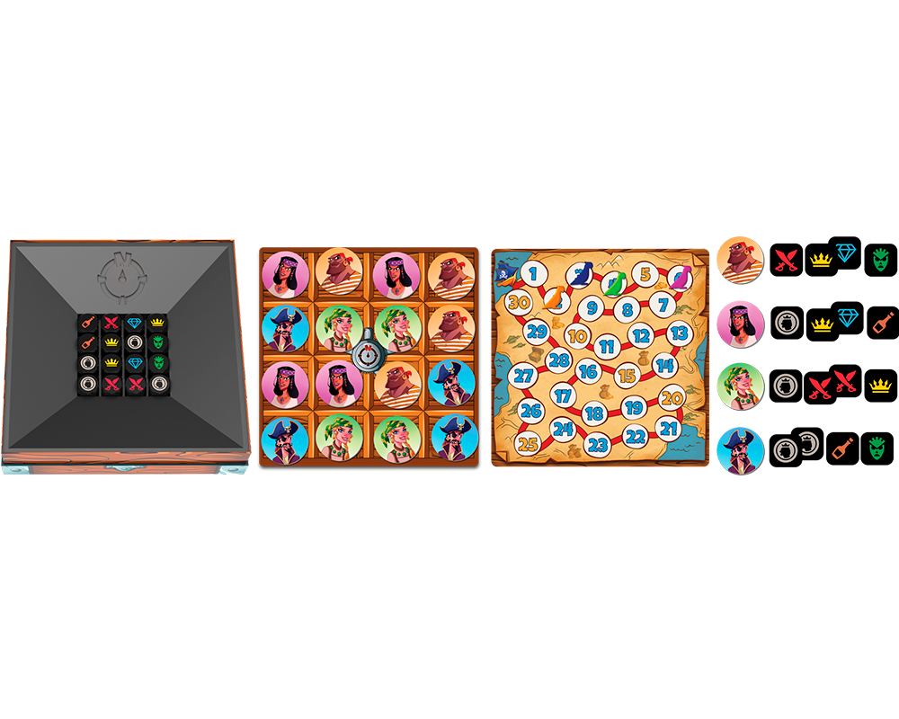 Pirate Box Juego de Mesa Blue Orange ™