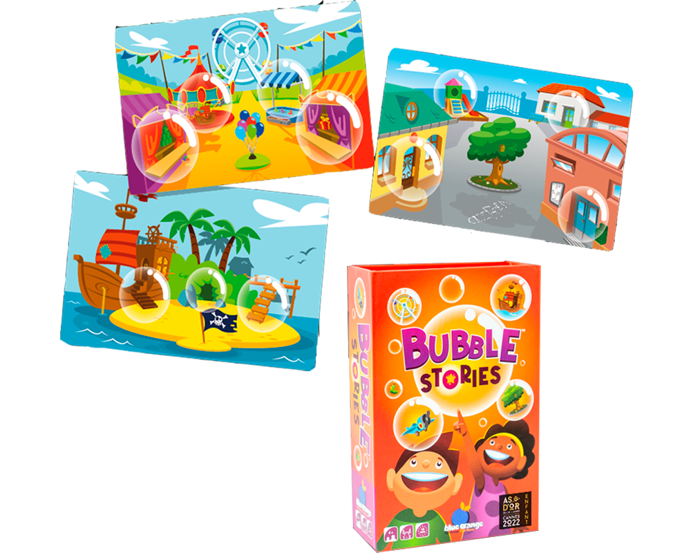 Bubble Storie Juego de Mesa Blue Orange