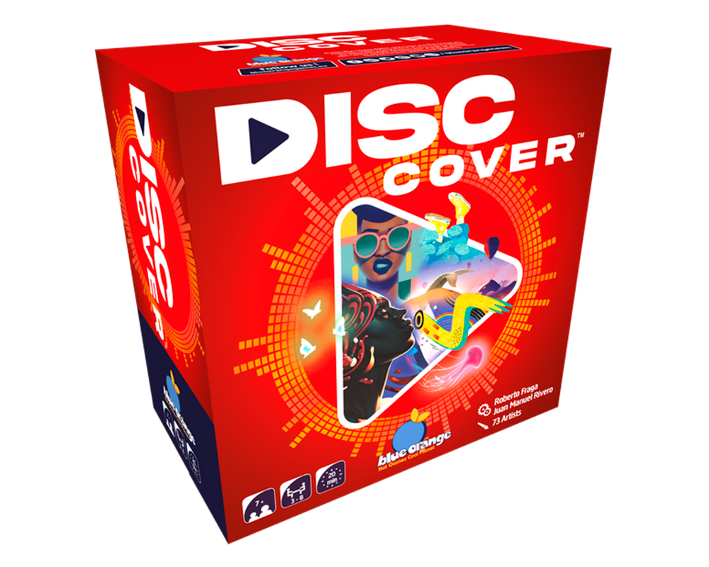 Disc Cover Juego de Mesa Blue Orange