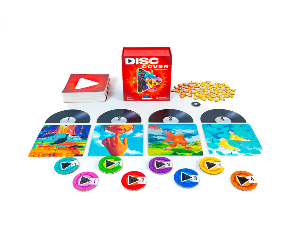 Disc Cover Juego de Mesa Blue Orange