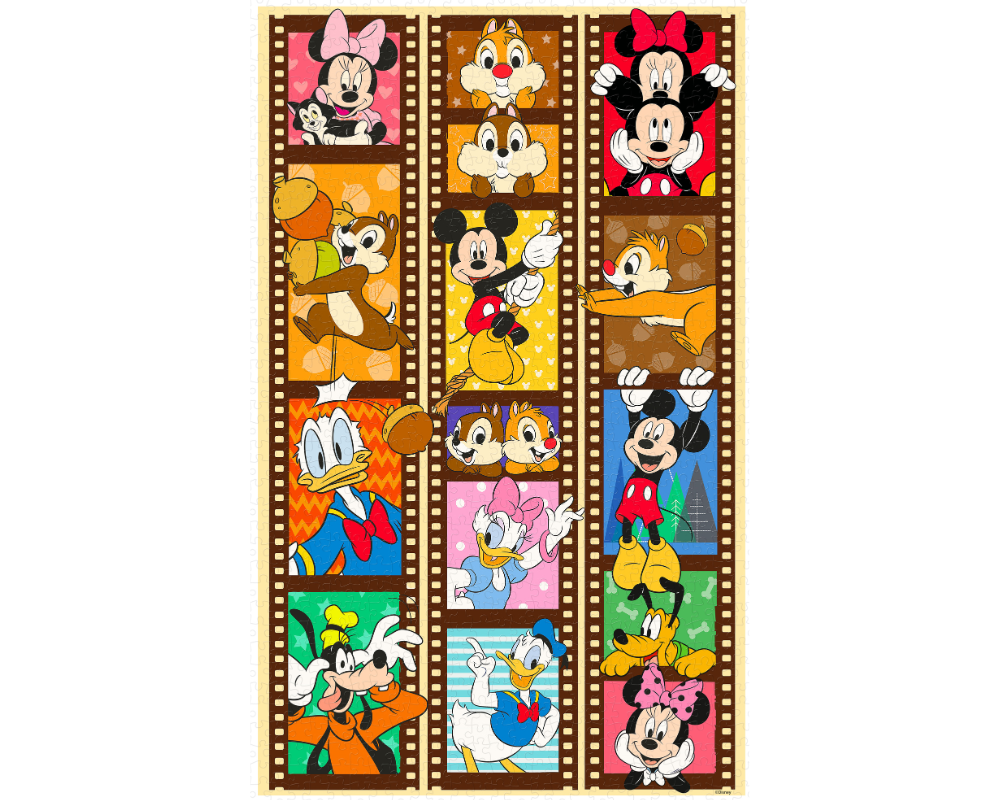 Rompecabezas Mickey Y Sus Amigos Disney 1000 Piezas De Plástico