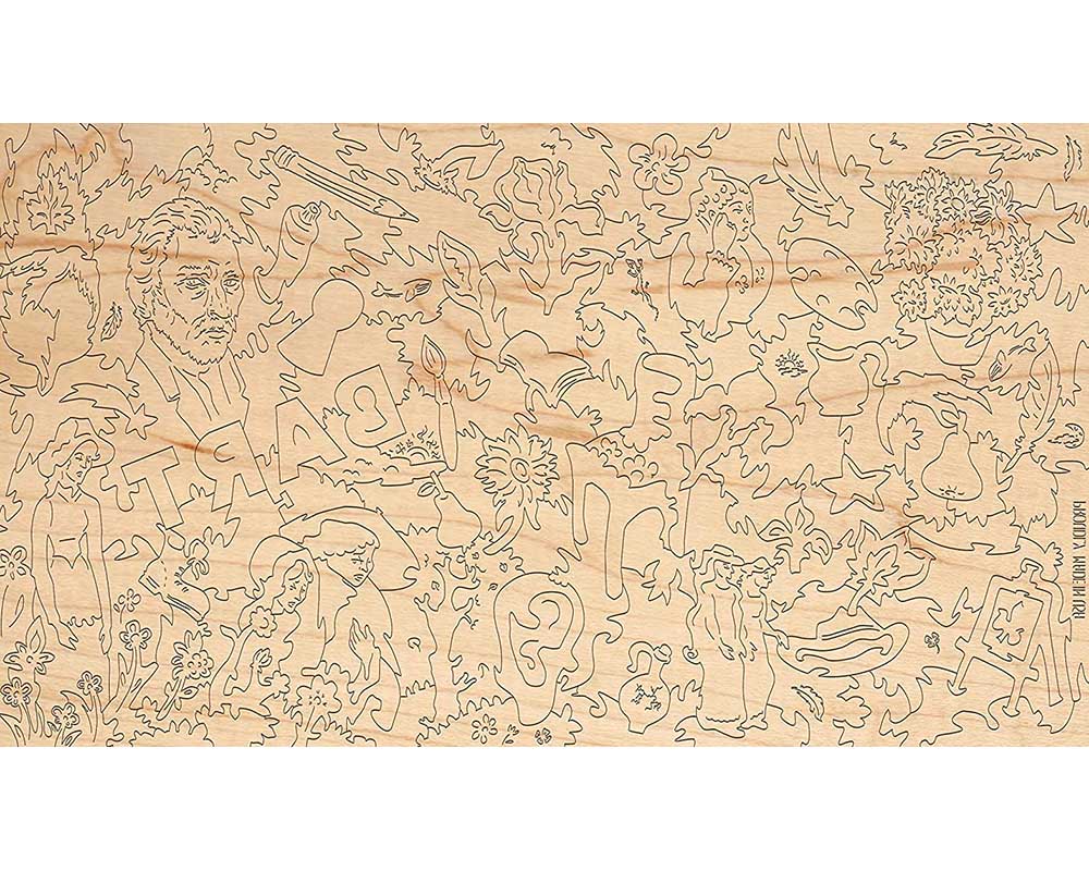 Van Gogh La Habitación Rompecabezas de Arte 172 Piezas Bart