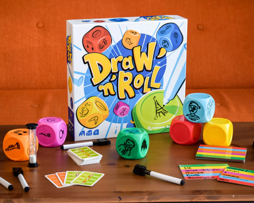 Draw' n' Roll: Juego de Mesa Marca Blue Orange