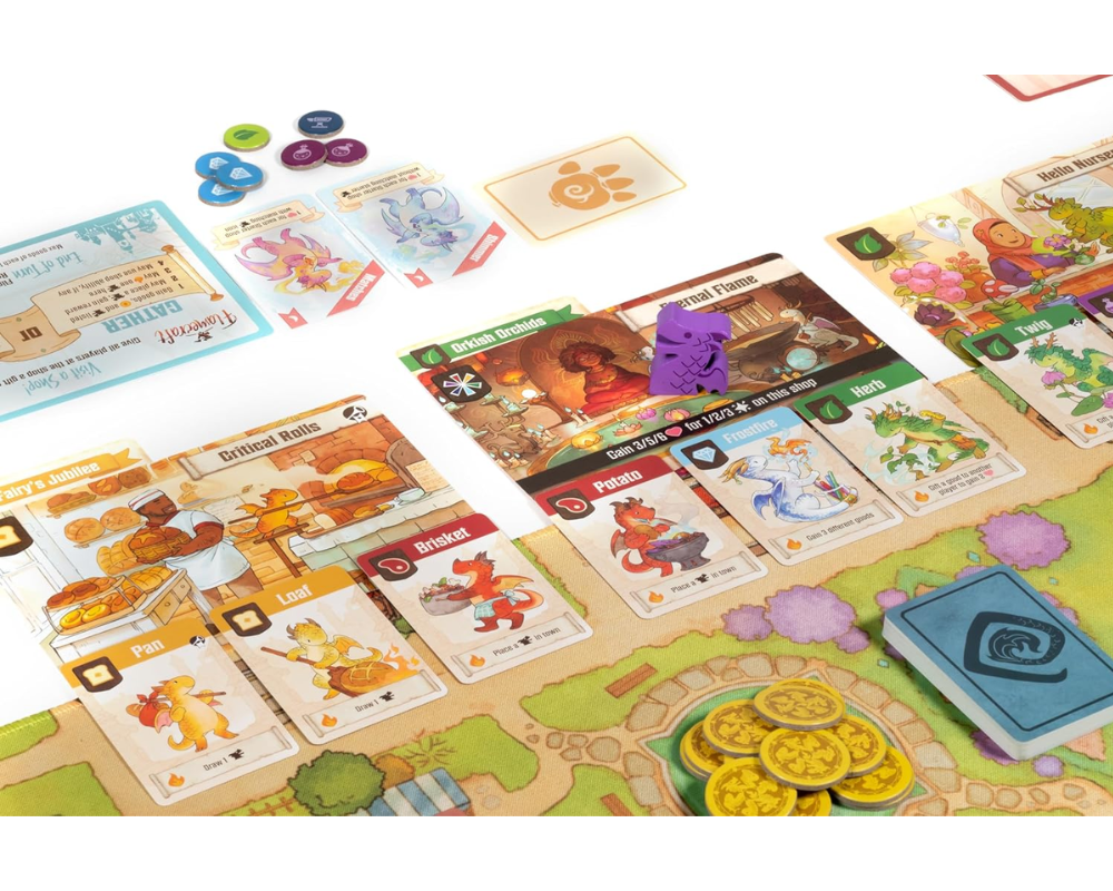 Flamecraft en Inglés Juego de Mesa de Estrategia y Fantasía Goliath