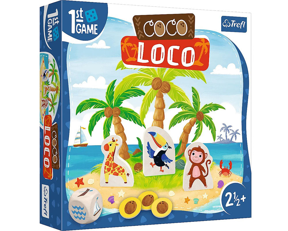 Mi primer juego Coco Loco Juego de Mesa Trefl