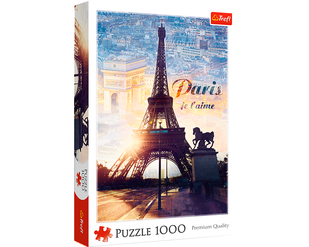 París al Amanecer: Rompecabezas 1000 Piezas Trefl
