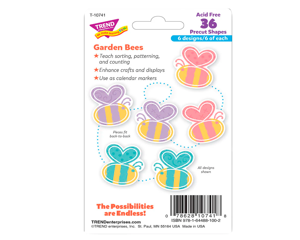 Mini Motivadores de Abejas en el Jardín Trend