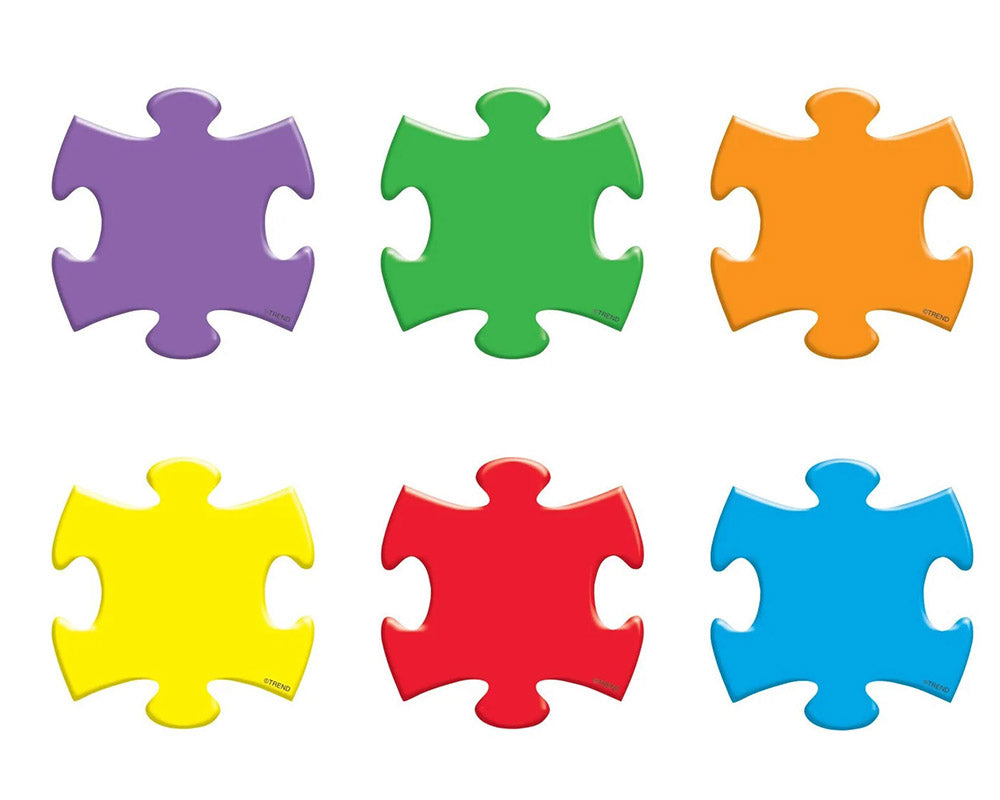 Mini Motivadores de Piezas de Rompecabezas Trend