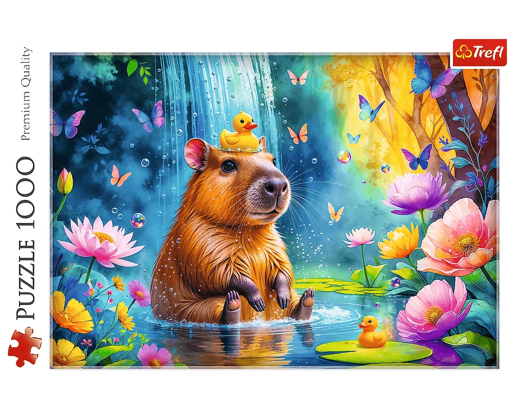 Capibara: Rompecabezas 1000 Piezas Trefl