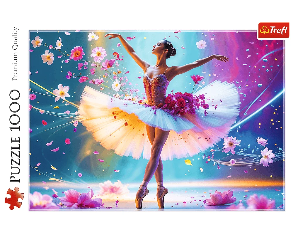 Bailarina de Ballet: Rompecabezas de 1000 Piezas Trefl