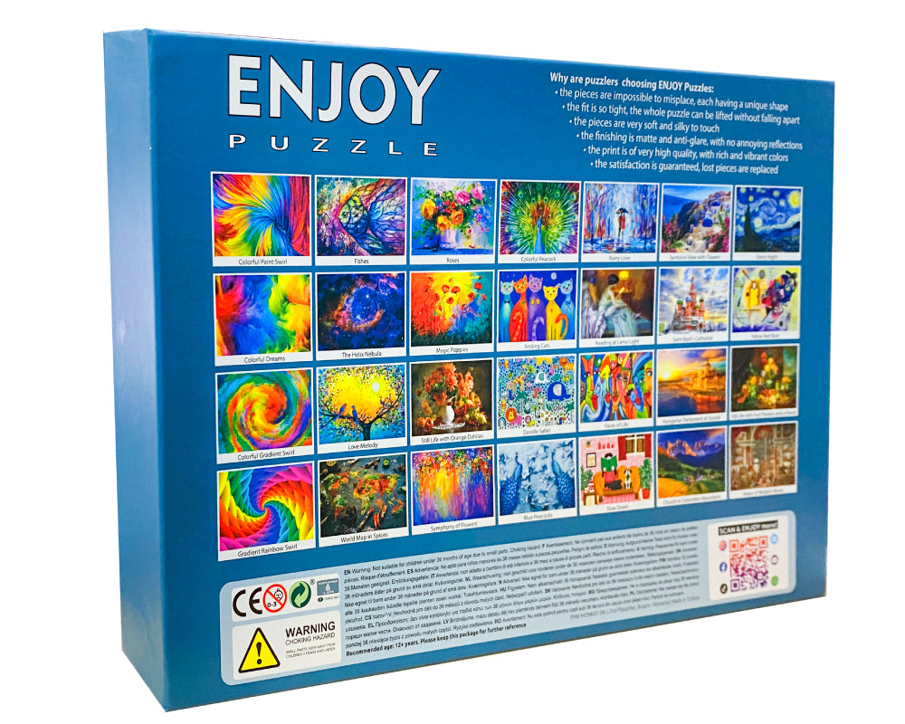 Van Gogh - La siesta: Rompecabezas 1000 Piezas Enjoy Puzzle