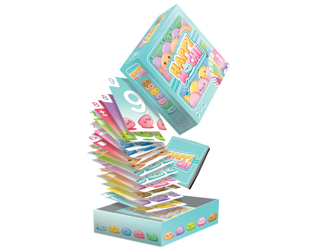 Happy Mochi Juego de Cartas en Español. Asmodee