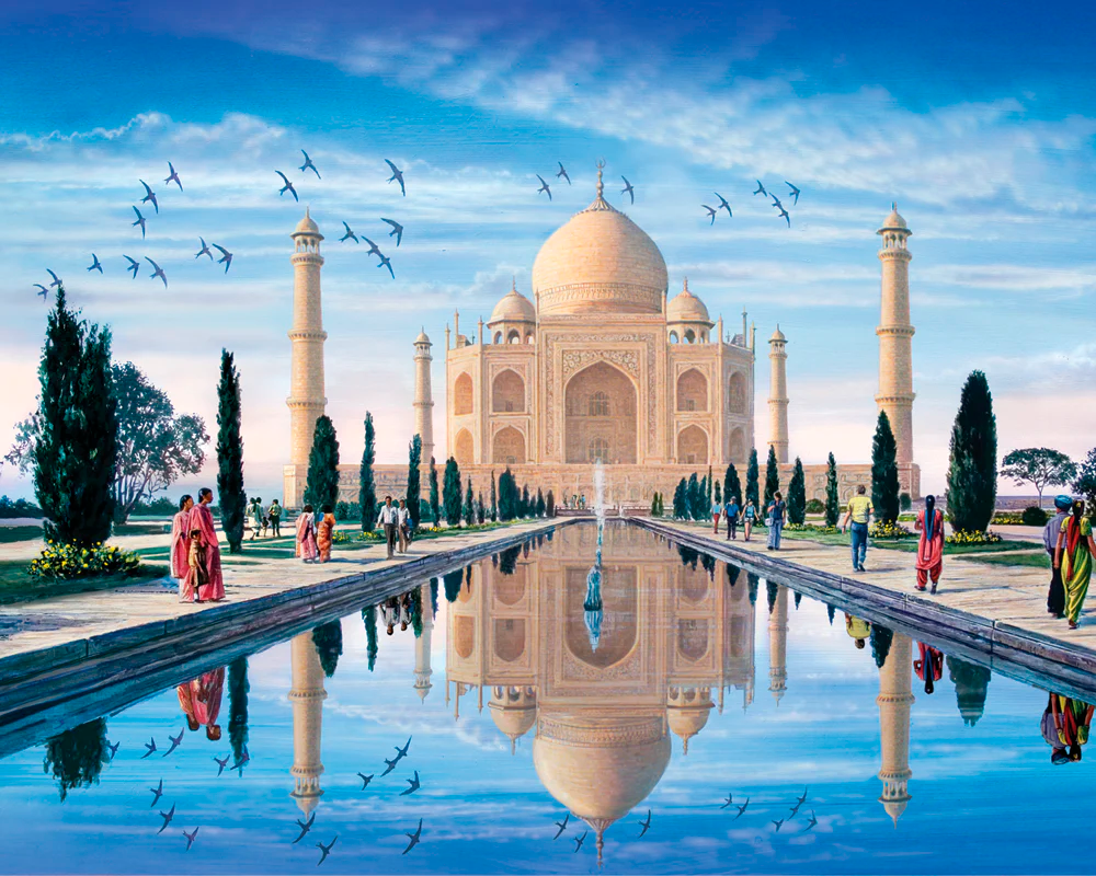 Steve Crisp - Taj Mahal: Rompecabezas 1000 piezas Anatolian