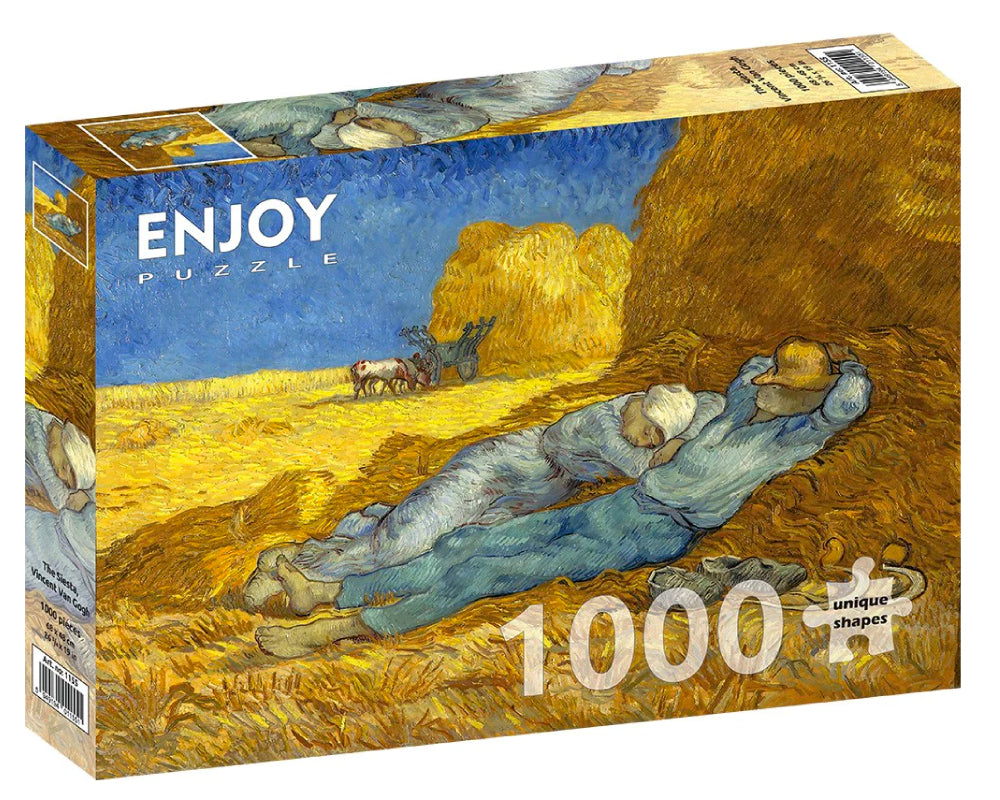 Van Gogh - La siesta: Rompecabezas 1000 Piezas Enjoy Puzzle