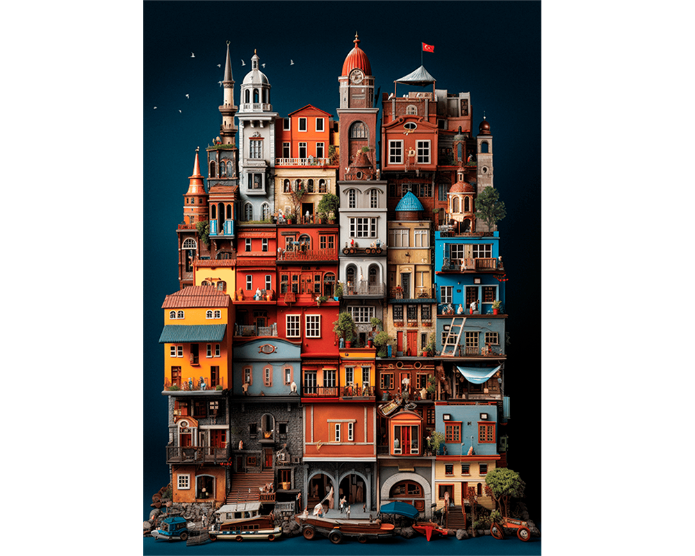 Yasin Yaman - Balat: Rompecabezas 1000 piezas Anatolian