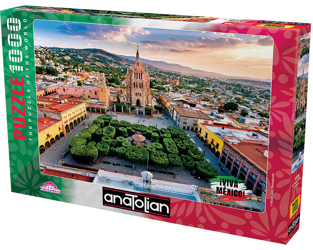 Viva México San Miguel de Allende, Guanajuato Rompecabezas 1000 Piezas Anatolian