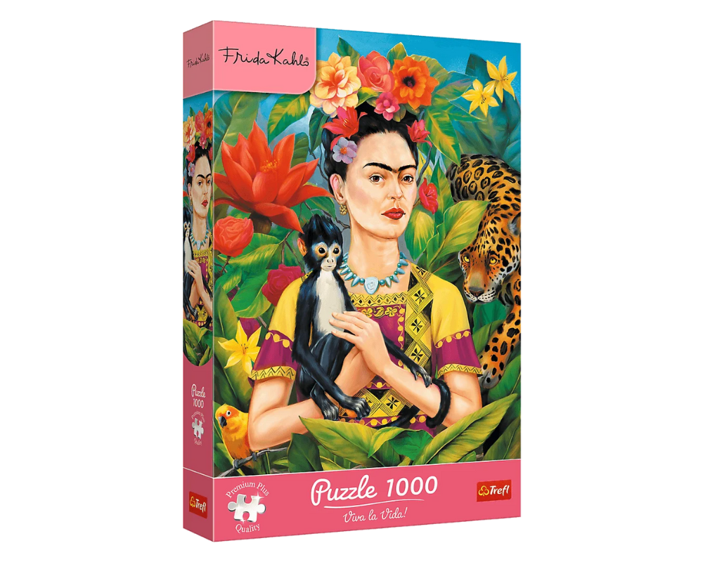 Frida Kahlo- Retrato en la Jungla: Rompecabezas de 1000 Piezas Trefl Premium