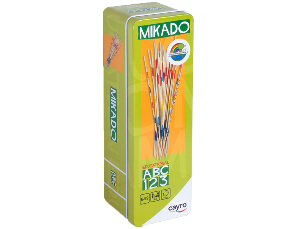 Mikado Palitos Chinos Caja Metálica: Juego de Mesa Cayro