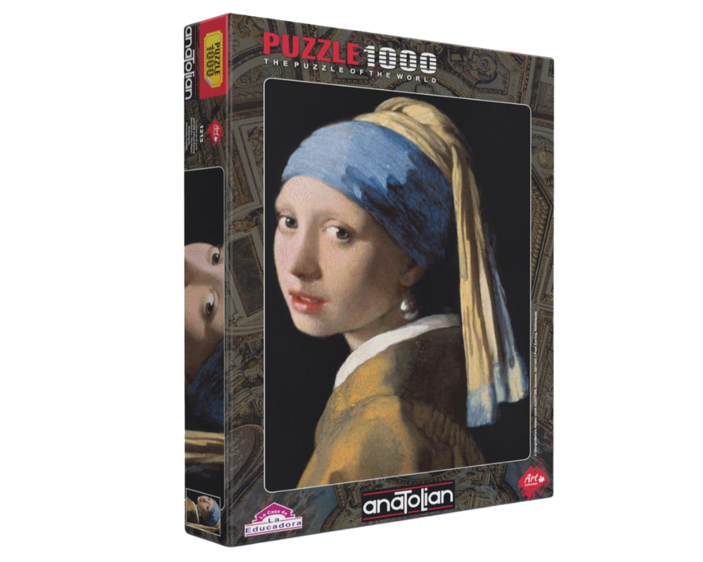 Johannes Vermeer: La Joven De La Perla Rompecabezas de 1000 piezas. Anatolian