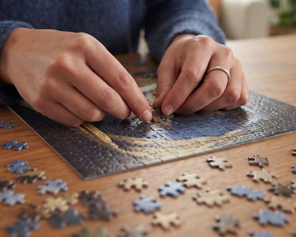 Johannes Vermeer: La Joven De La Perla Rompecabezas de 1000 piezas. Anatolian