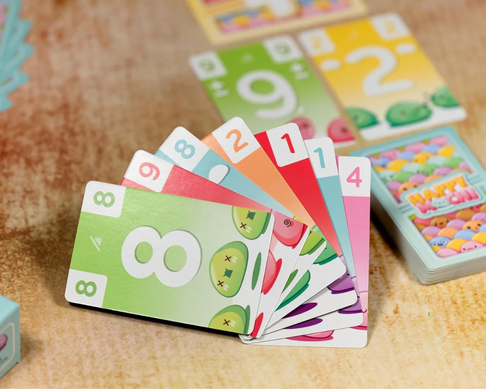 Happy Mochi Juego de Cartas en Español. Asmodee