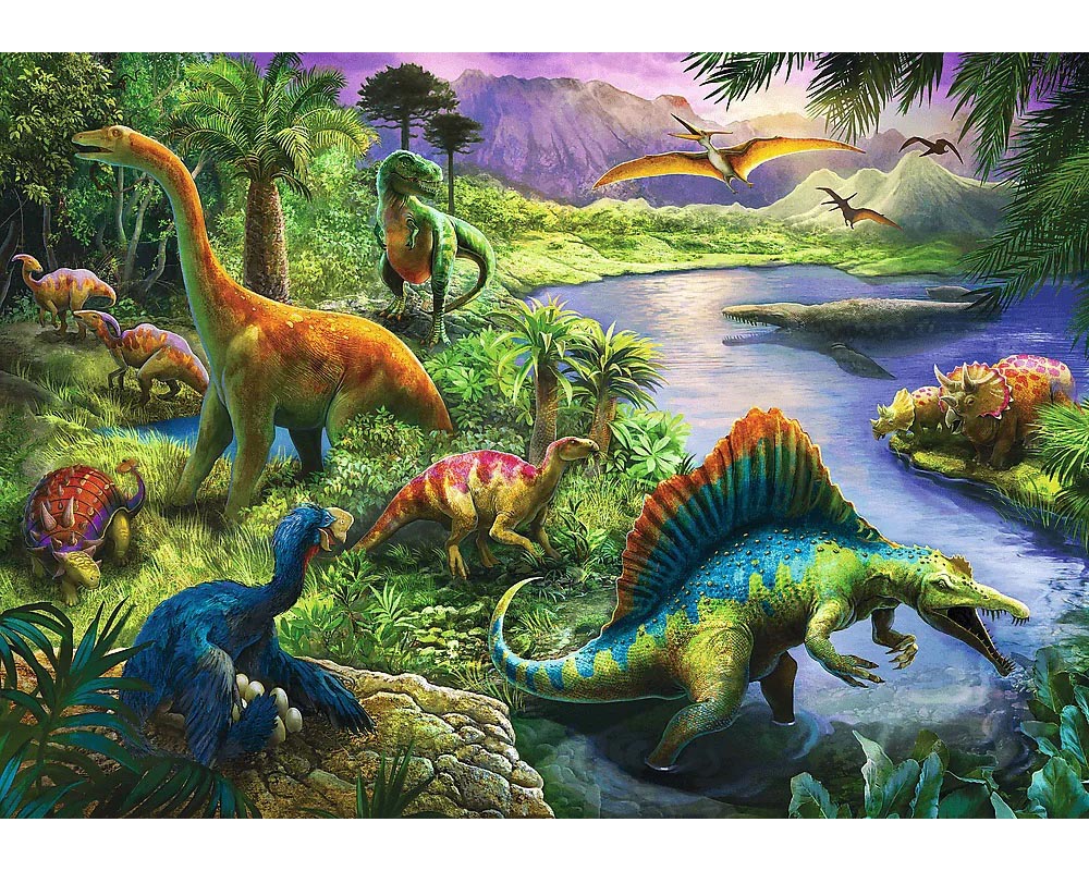 Dinosaurios Rompecabezas 200 Piezas Trefl