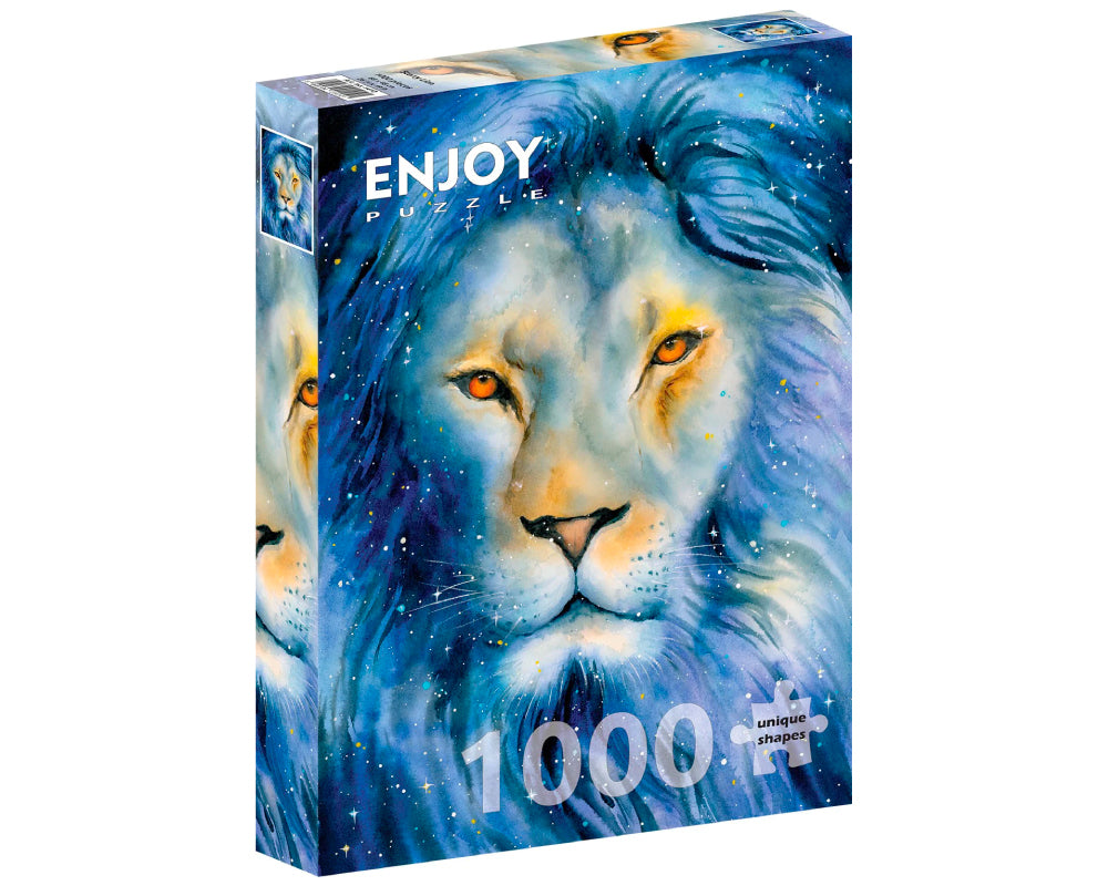 Leon con Estrellas Rompecabezas 1000 Piezas Enjoy Puzzle