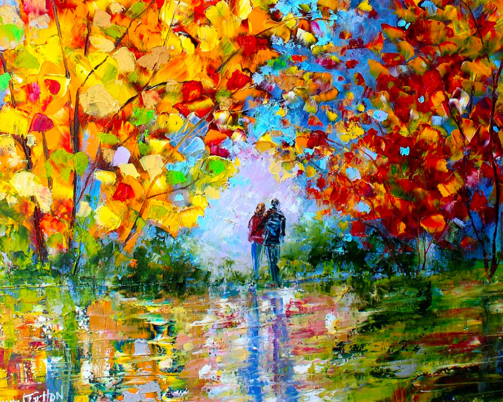 Luna de Otoño: Rompecabezas 1000 Piezas Enjoy Puzzle