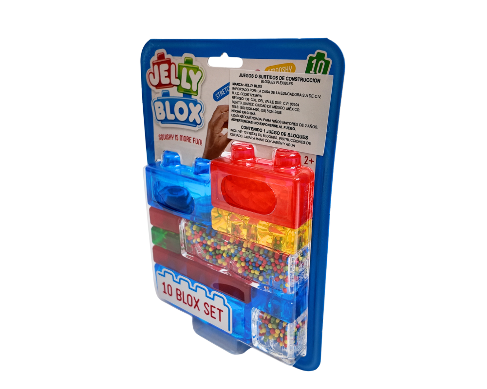 10 Piezas Blox Set Jelly Blox. Juguetes Sensoriales