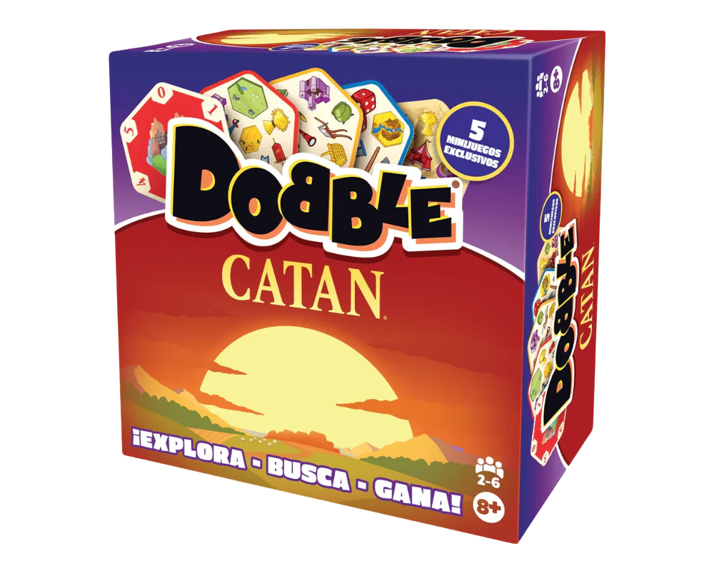 Dobble Catán: Juego de Mesa en Español. Asmodee