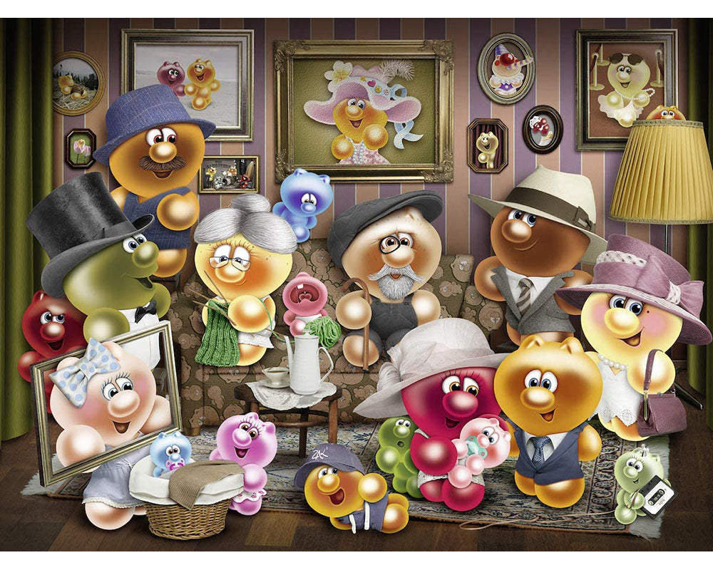Familia Gummy Bears Rompecabezas 1500 Piezas Ravensburger