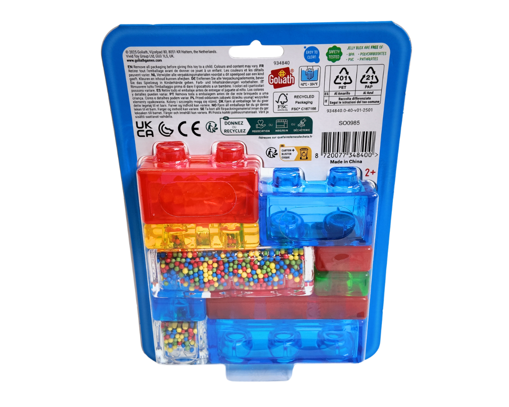 10 Piezas Blox Set Jelly Blox. Juguetes Sensoriales
