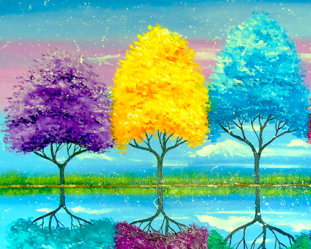 Olha Darchuk - Cada Árbol Tiene su Colorido: Rompecabezas 1000 Piezas Enjoy Puzzle