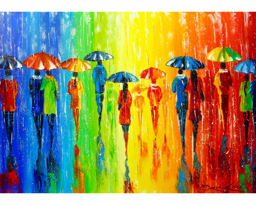 Luvia Torrencial: Rompecabezas 1000 Piezas Enjoy Puzzle