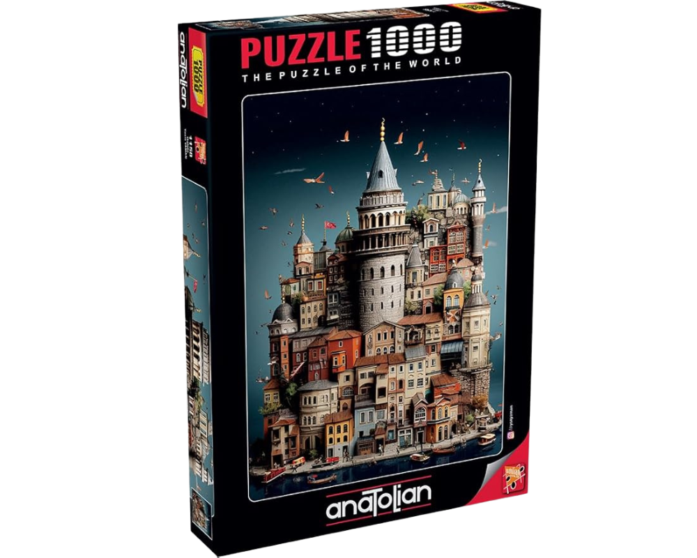 Barrio de Gálata, Estambul: Rompecabezas de 1000 piezas. Anatolian