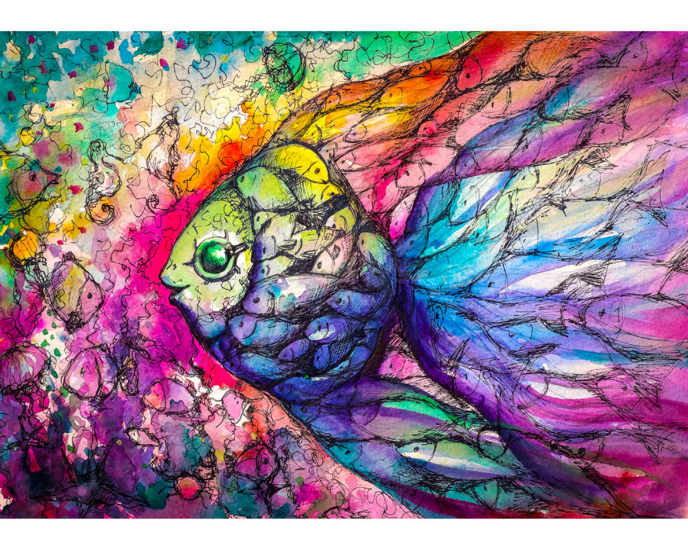 Peces: Rompecabezas 1000 Piezas Enjoy Puzzle