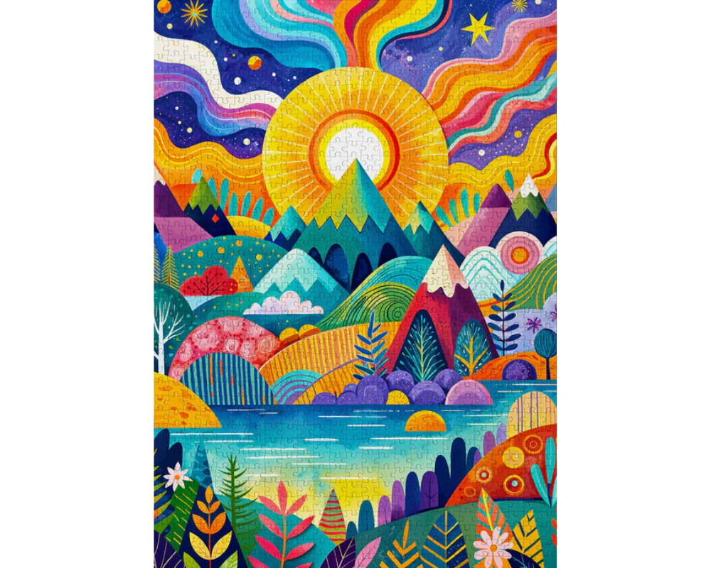 Horizonte Fascinante: Rompecabezas 1000 Piezas Enjoy Puzzle