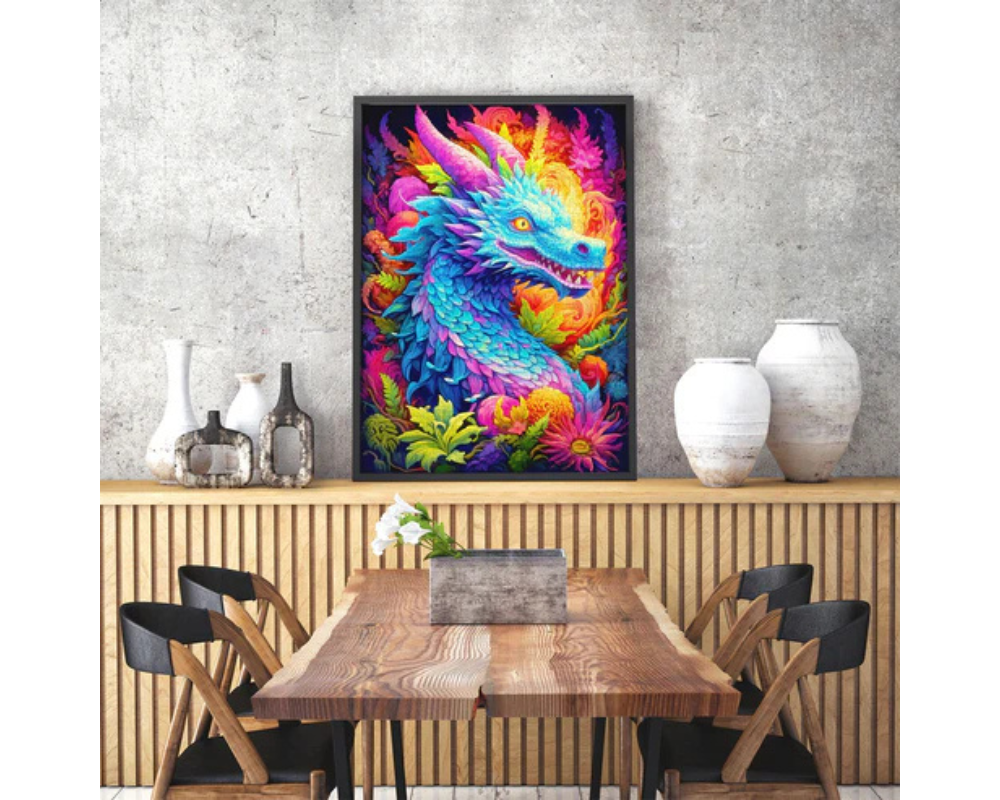 Dragón Celestial: Rompecabezas 1000 Piezas Enjoy Puzzle