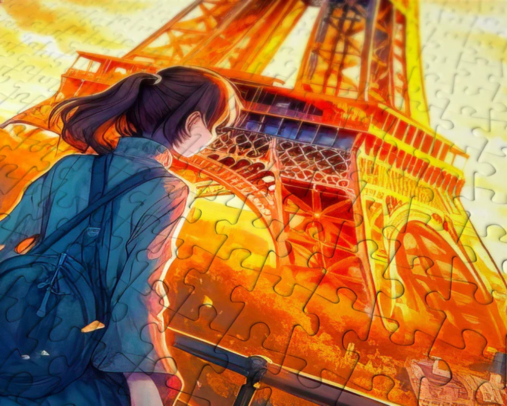 Recorriendo París: Rompecabezas 1000 Piezas Enjoy Puzzle