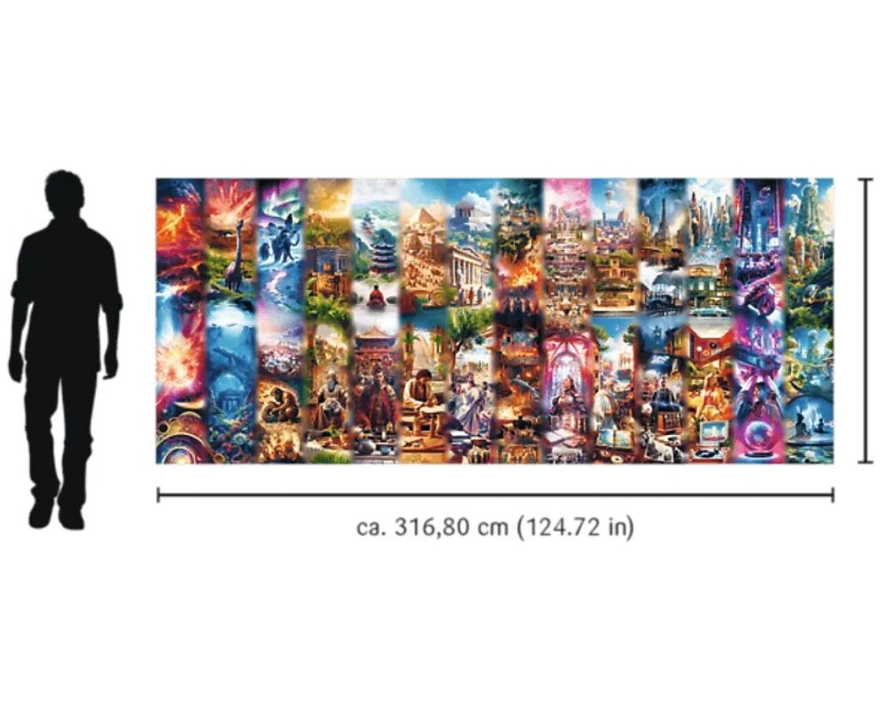 Crónicas de la Tierra: Desde la Creación Hasta el Futuro Rompecabezas 21,000 Piezas Trefl Prime