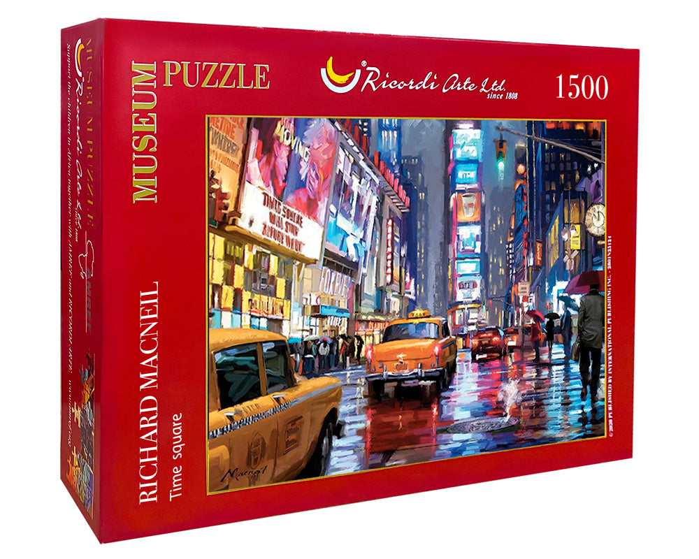 Richard Macneil - Time Square: Rompecabezas 1500 Piezas Ricordi