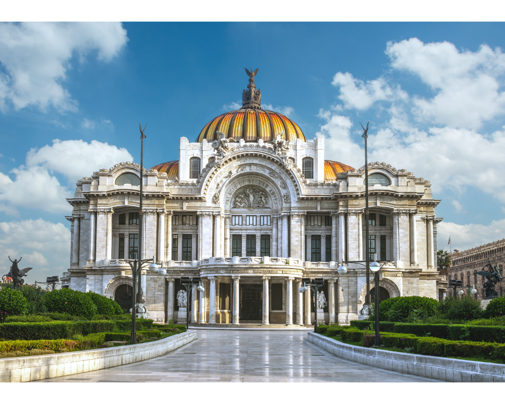 Viva México, Palacio de Bellas Artes: Rompecabezas de 1000 piezas. Anatolian